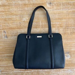Kate Spade Newbury Lane Miles Navy Blue Tote Bag